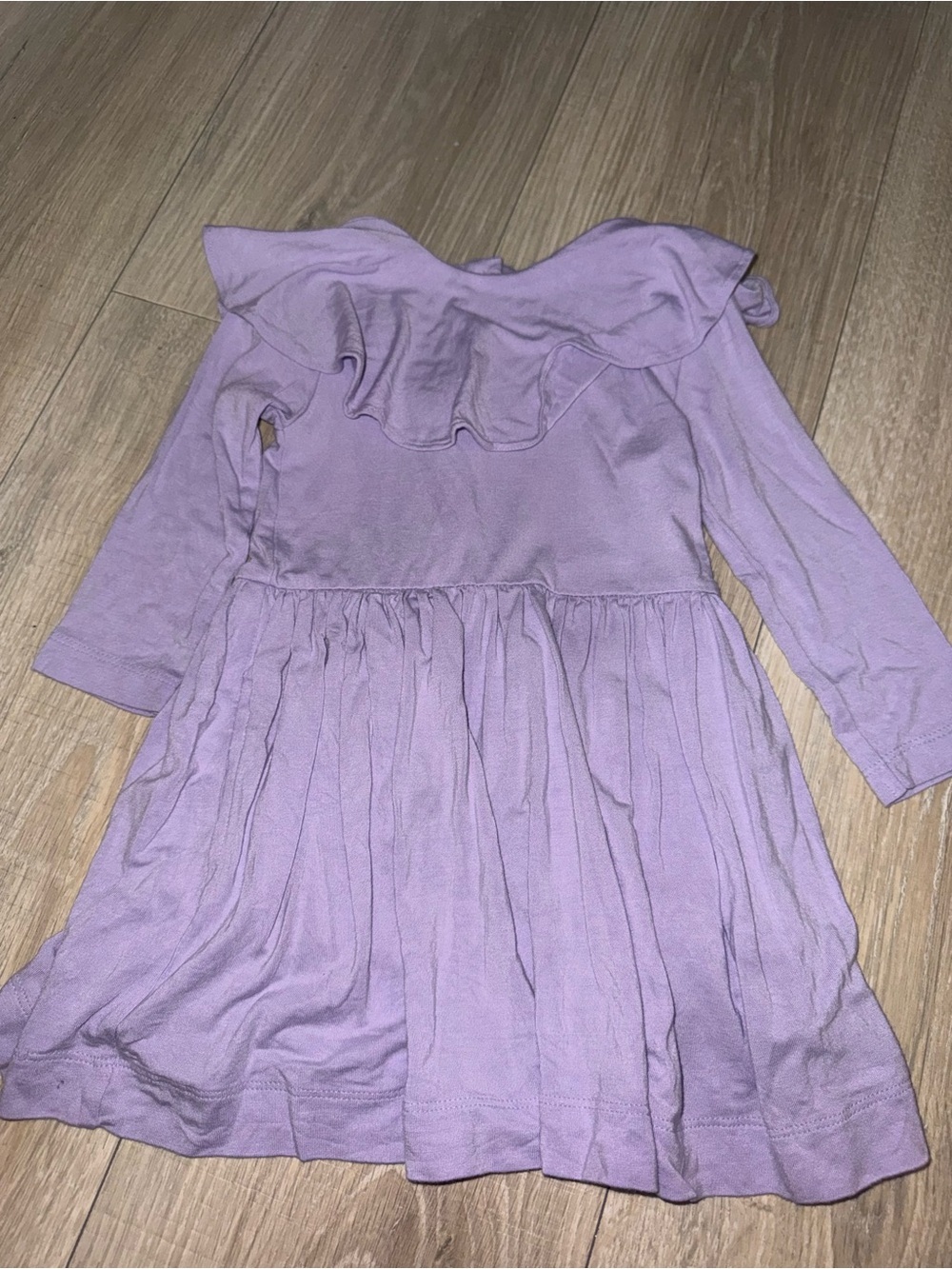 Kate Quinn Lilac Bamboo Peter Pan Collar Dress Size 18/24 Month